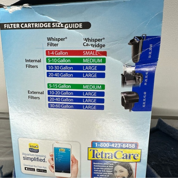 Tetra Whisper Bio-Bag Large Disposable Filter Cartridges, 3 Count - Picture 4 of 5